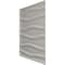 Ekena Millwork 19 5/8in. W x 19 5/8in. H Arlington EnduraWall Decorative 3D Wall Panel Covers 2.67 Sq. Ft. WP20X20ATGCG - alternate 3